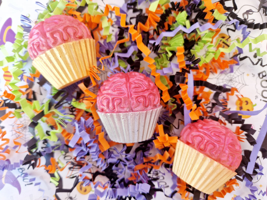 Brain cupcakes