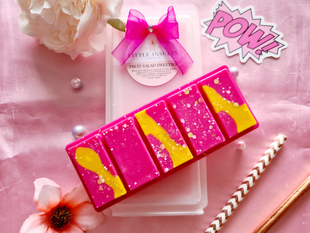 Fruit Salad Sweeties Snap Bar Little Insults Candle Co